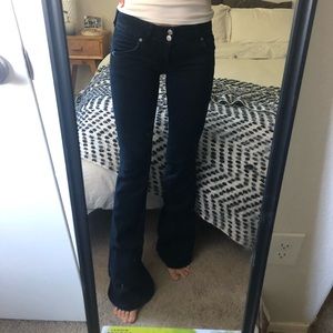Hudson signature boot cut jeans, 19” leg opening